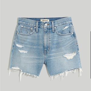 Madewell NWT The Momjean Shorts